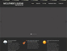 Tablet Screenshot of mcluthier.com